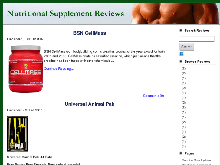 www.nutritionalsupplementreviews.com