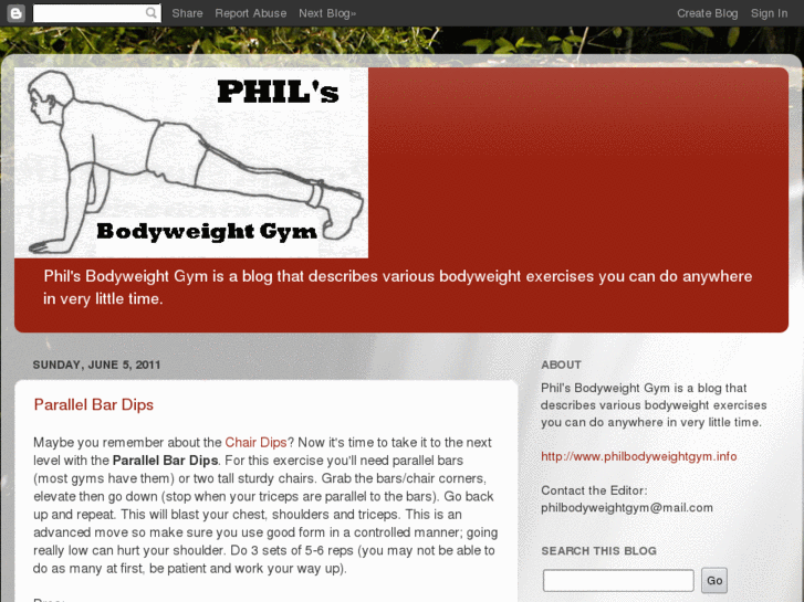 www.philbodyweightgym.info