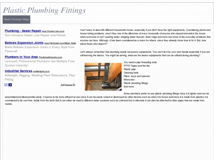 www.plasticplumbingfittings.com