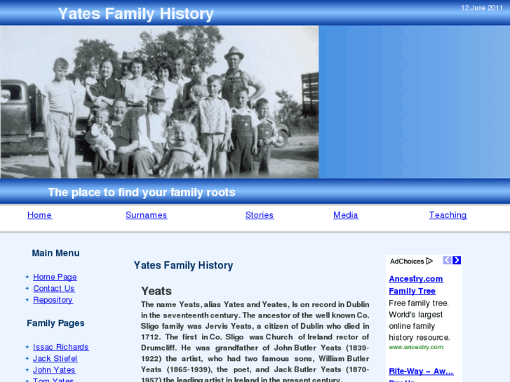 www.yateshistory.net