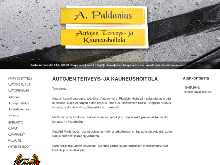 www.autokorjaamo-haapavesi.com