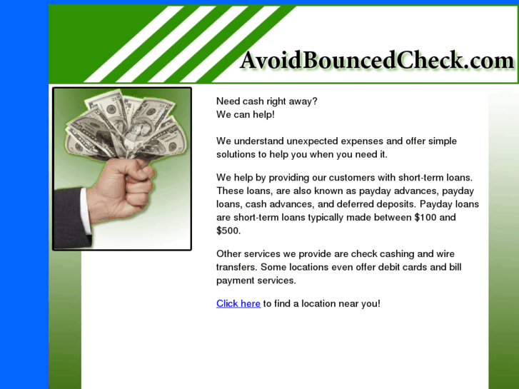 www.avoidbouncedcheck.com