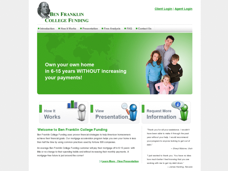 www.benfranklincollegefunding.com