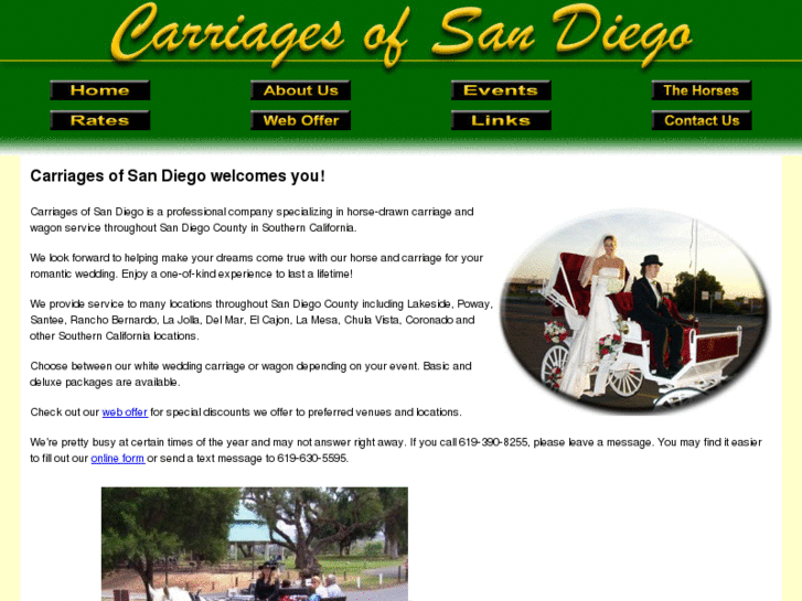 www.carriagesofsandiego.com