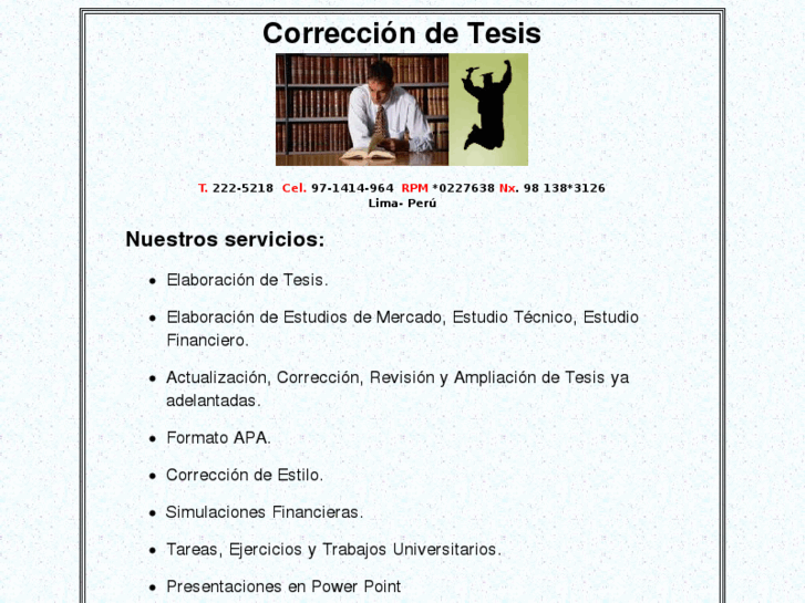 www.correcciondetesis.com