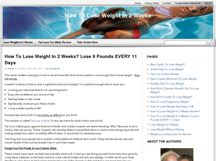 www.ehowtoloseweightin2weeks.com