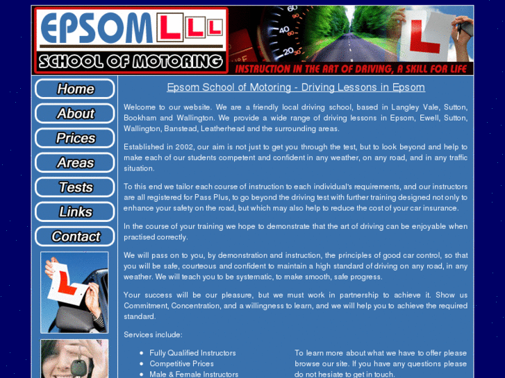 www.epsomschoolofmotoring.com