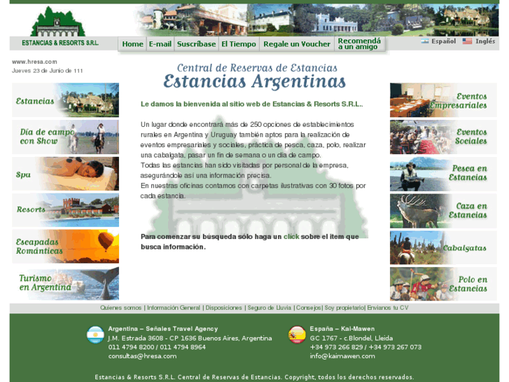 www.estanciasargentinas.net