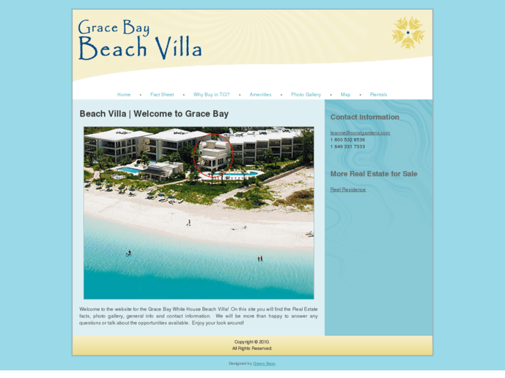 www.gracebaybeachvilla.com