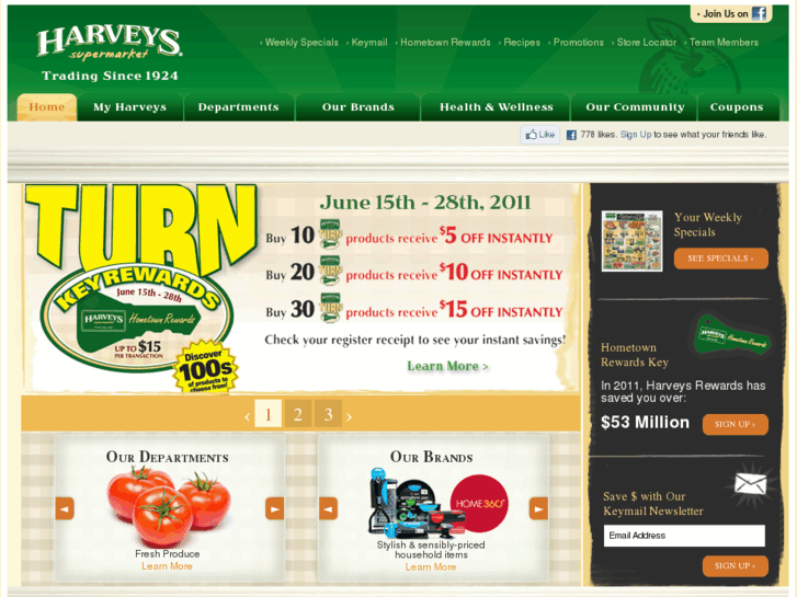 www.harveys-supermarkets.com