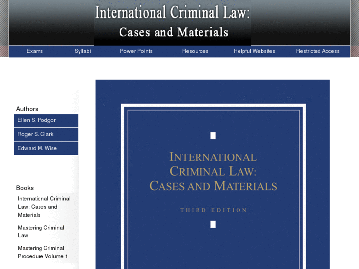 www.internationalcriminallawbook.com