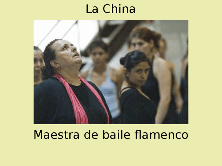 www.lachinaflamenco.com