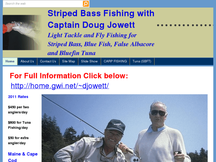 www.mainestripedbassfishing.com