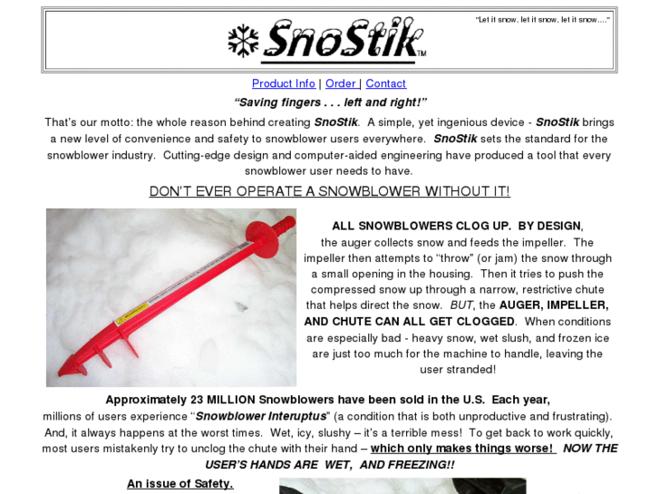 www.snostik.com