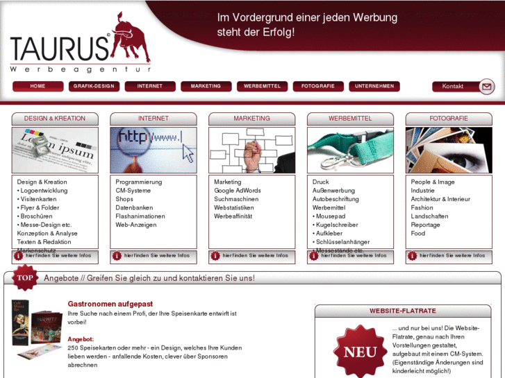 www.taurus-werbeagentur.de