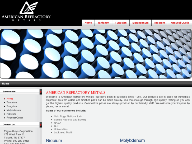 www.americanrefractorymetals.com