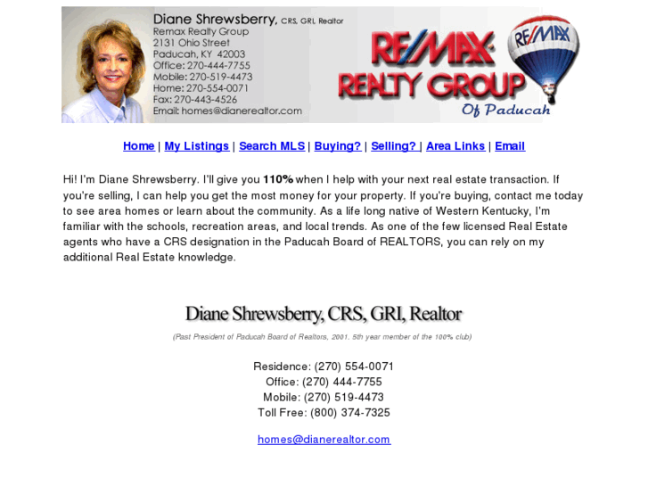 www.dianerealtor.com