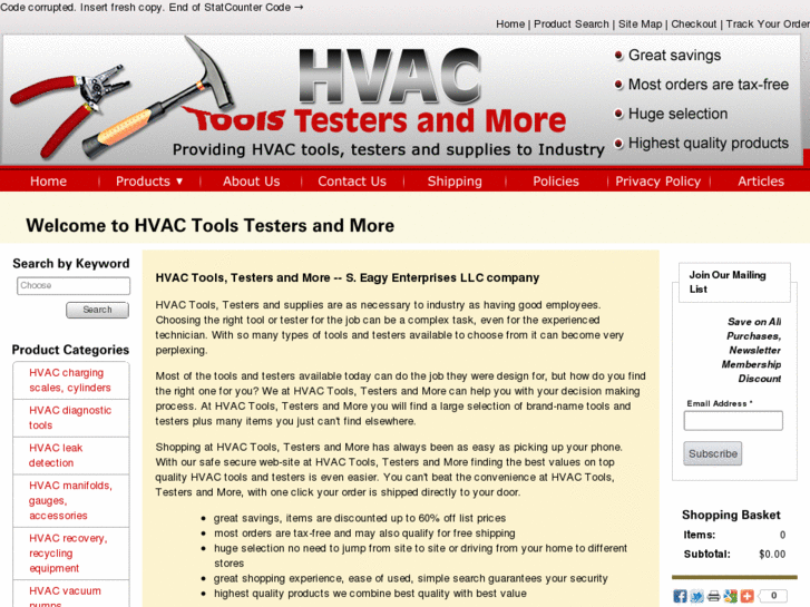 www.hvactoolstestersandmore.com