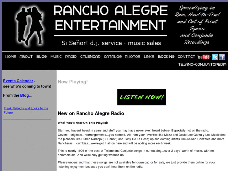 www.ranchoalegreentertainment.com