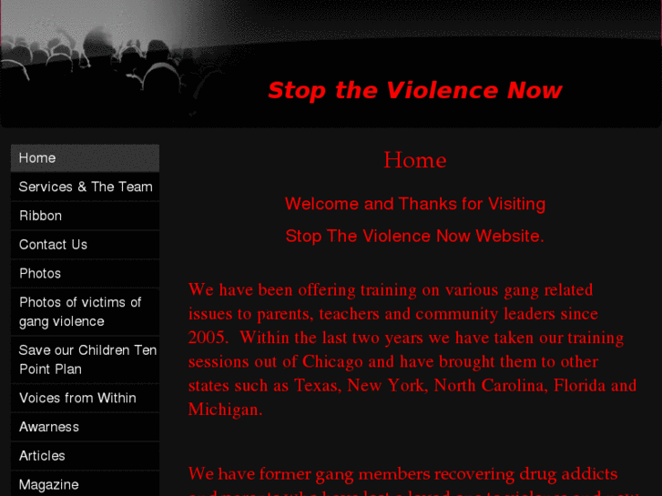 www.stoptheviolencenow.net