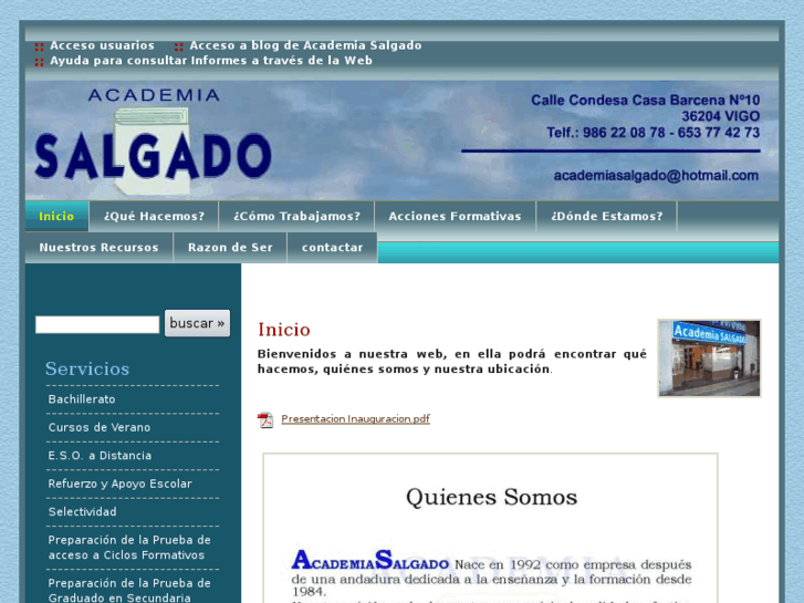 www.academiasalgado.es