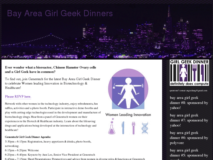 www.bayareagirlgeekdinners.com