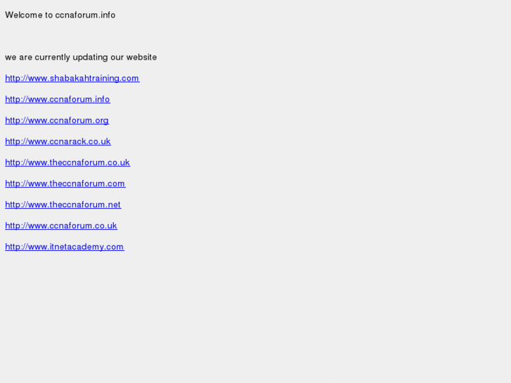 www.ccnaforum.info