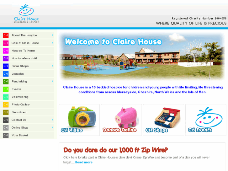 www.claire-house.org.uk