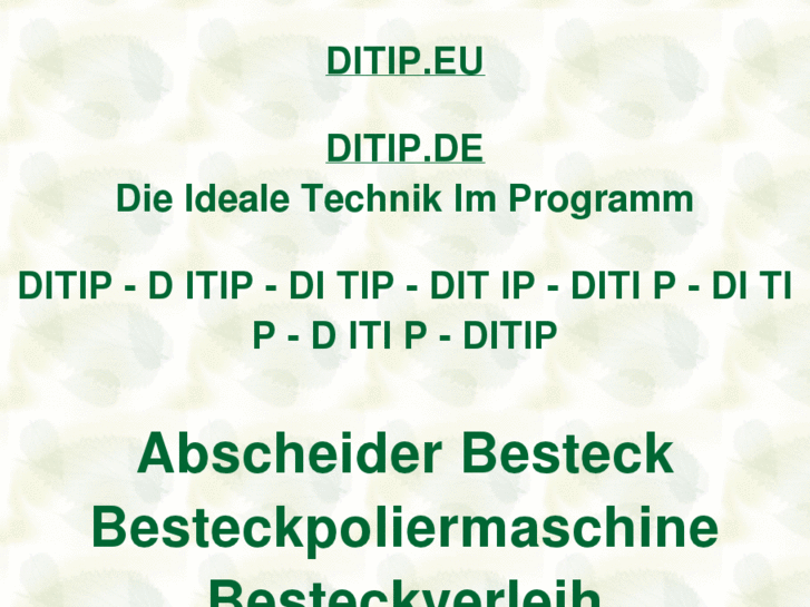 www.ditip.eu