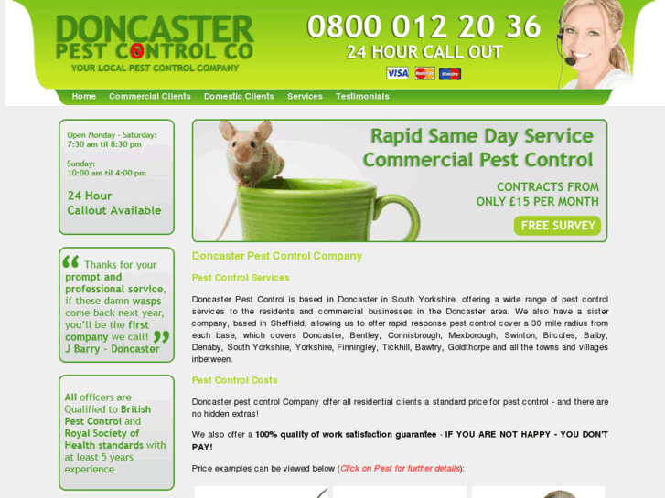 www.doncasterpestcontrolco.co.uk