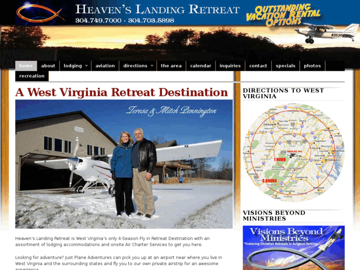 www.heavenslandingretreat.com