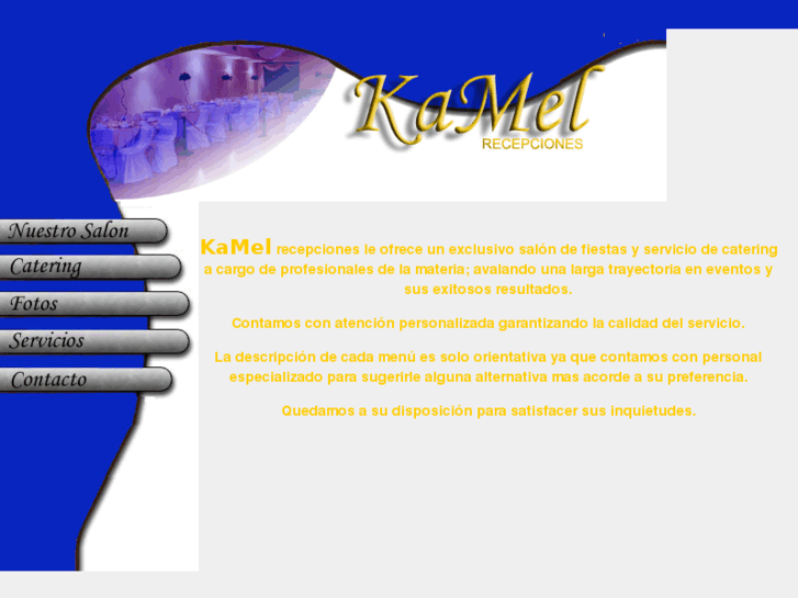 www.kamel-recepciones.com