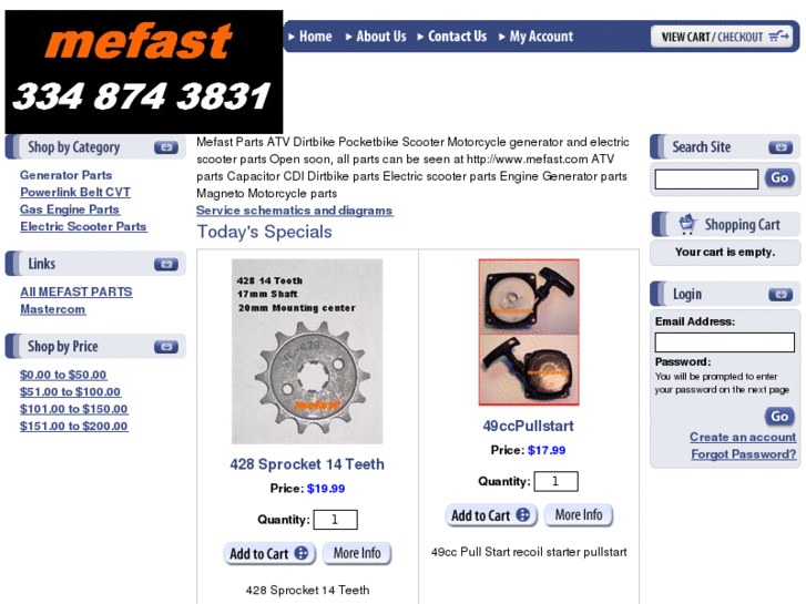 www.mefastparts.com