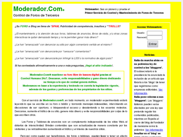 www.moderador.com