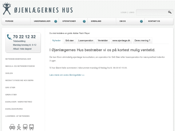 www.oejenlaegerneshus.dk