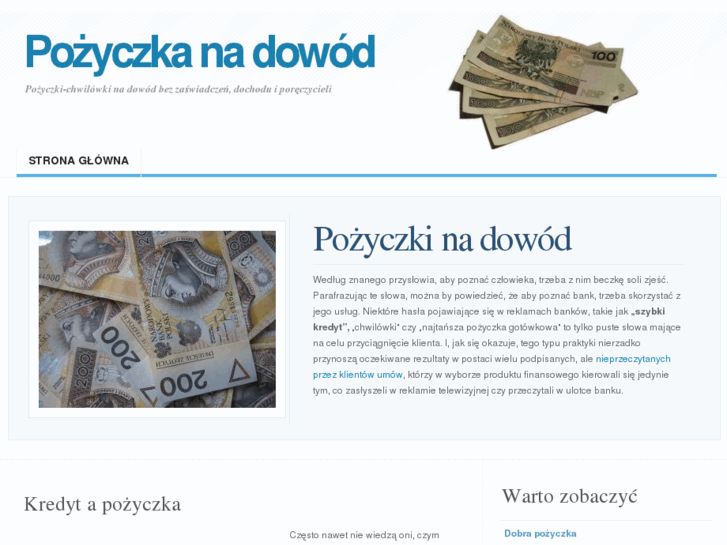 www.pozyczkanadowod.net