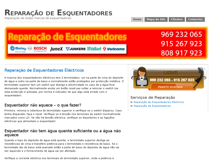 www.reparacaoesquentadores.com