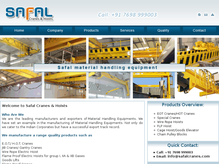 www.safalcranes.com