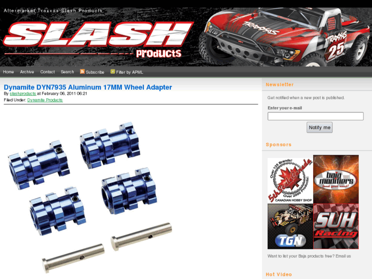 www.traxxasslashproducts.com