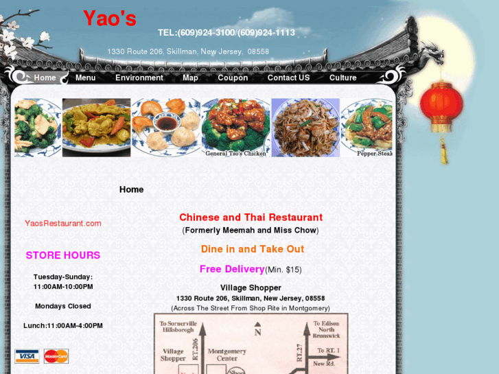 www.yaosrestaurant.com