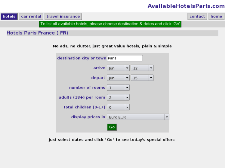 www.availablehotelsparis.com