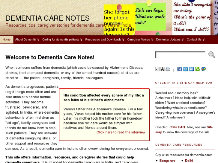 www.dementiacarenotes.com