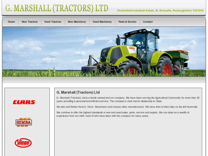 www.gmarshalltractors.com