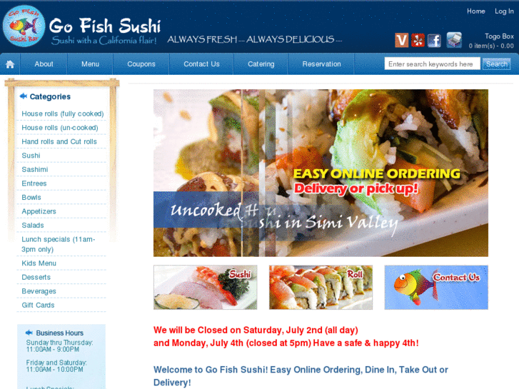 www.gofishsushibar.com