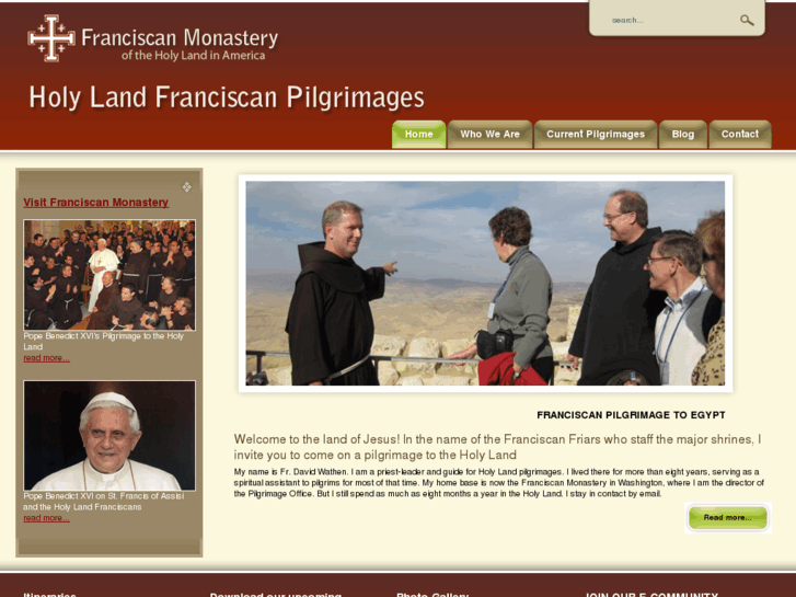 www.holylandpilgrimages.org