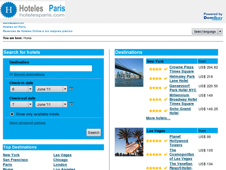 www.hotelesparis.com