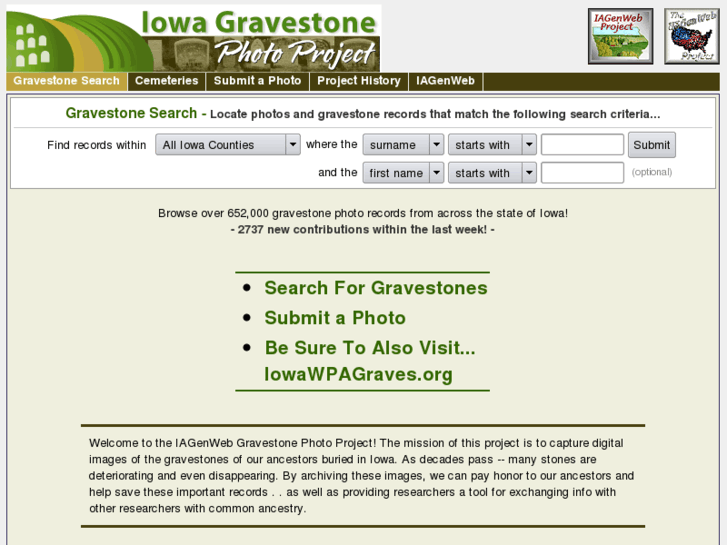 www.iowagravestones.com