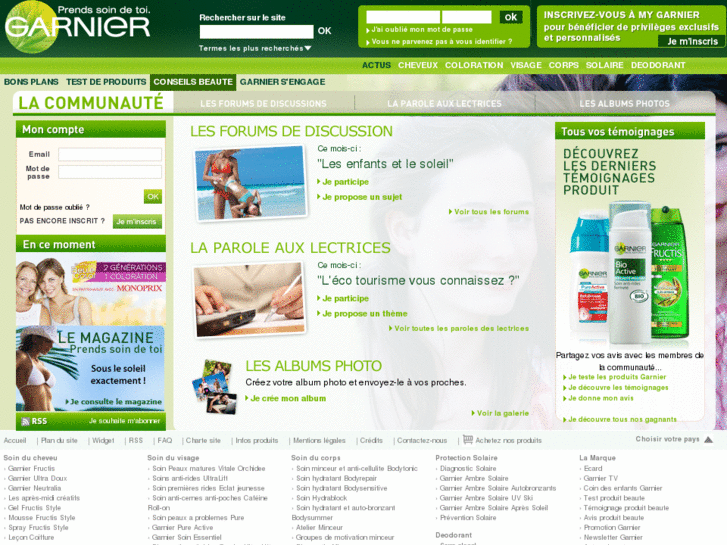 www.lacommunautegarnier.com