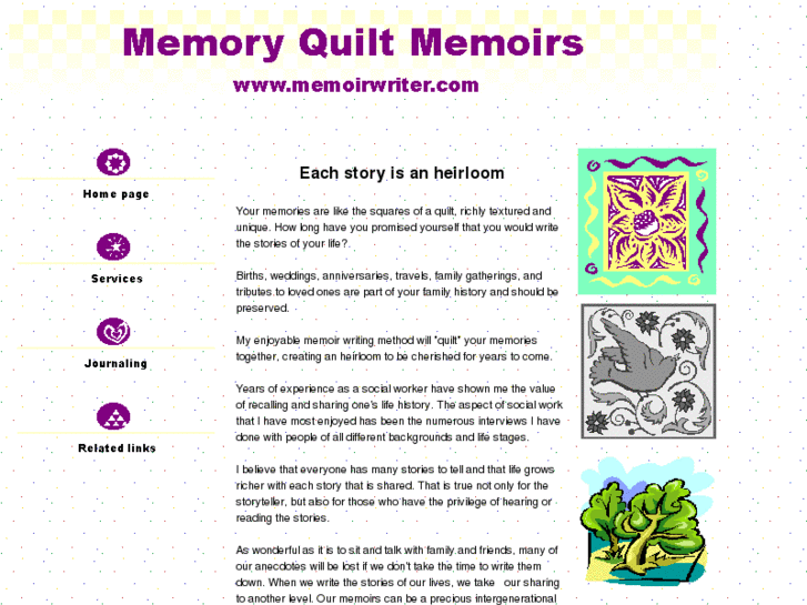 www.memoirwriter.com