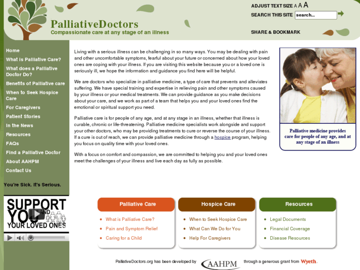 www.palliativedoctors.org